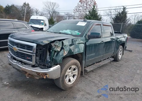 2015 Chevrolet Silverado 1500 2Lt from USA, damaged, VIN 3GCUKRECXFG136787